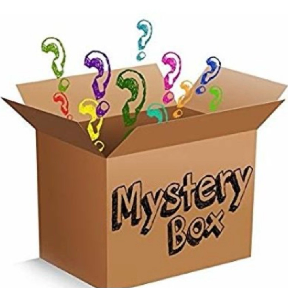 mystery box with 5 designer pieces. All new